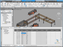 AutoCAD Plant 3D 2014 - AutoCAD Plant 3D - hmotnost ocelov konstrukce, 20.11.2013