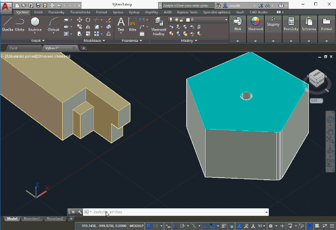 autocad commands in 3d modelling