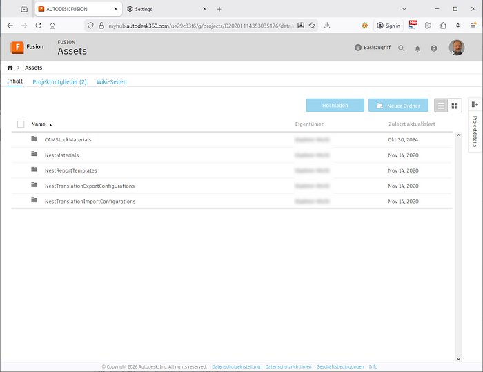 CAD Fórum - Proč se mi Fusion Team nebo ACC Docs či Build zobrazuje v ...