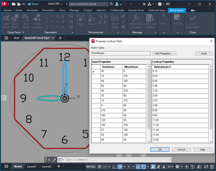 File Cad Timer CAD Forum - Using lookup table to control parameters of a dynamic block ...