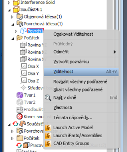 vypnutí pro rendrování