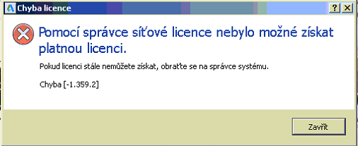 Cad Forum Error 1 359 2 A Valid License Could Not Be