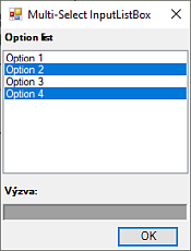 multiselect, multiple selection
