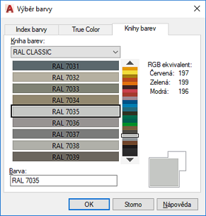 Autocad Color Index Chart